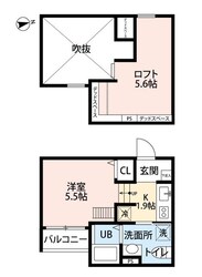 住之江公園駅 徒歩8分 2階の物件間取画像